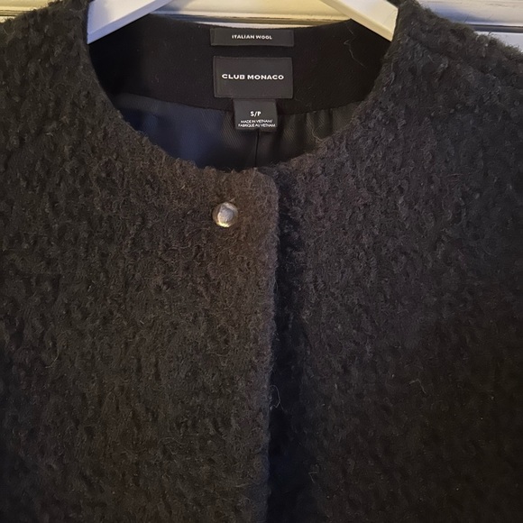 Club Monaco Boucle Coat - Picture 2 of 3